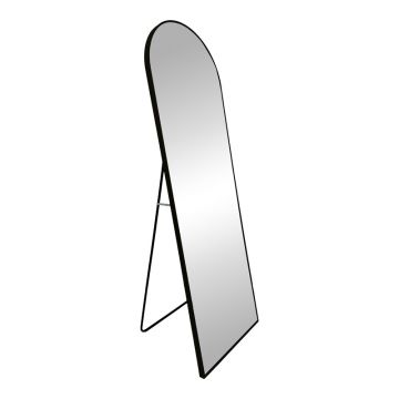 Oglinda Lorens Inart aluminiu negru 46x2,5x150cm