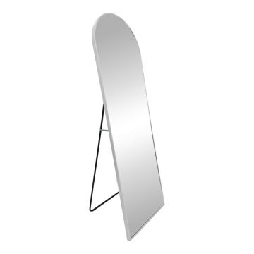 Oglinda Lorens, Pako World, Aluminiu, Argintiu 46x40x150 cm