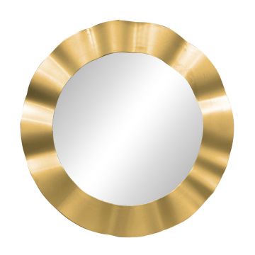 Oglinda Perfor Inart Auriu pp D55x2.5cm