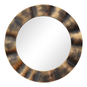 Oglinda Perfor Inart bronz pp D55x2,5cm