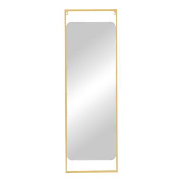 Oglinda Piza Inart sticla de fier auriu 45x2x140cm