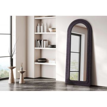 Oglinda Cheval, Hanah Home, Doga, 65x170 cm, MDF , Negru