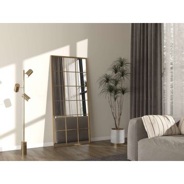 Oglinda Cheval, Hanah Home, Karex, 80x180 cm, Metal, Auriu