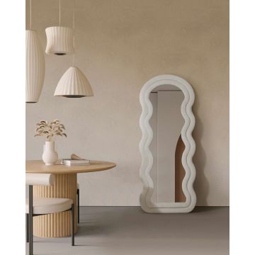 Oglinda Cheval, Hanah Home, Mia, 65x170 cm, MDF , Crem