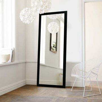 Oglinda Cheval, Leona, Cheval 105, 40x105 cm, Plastic, Negru