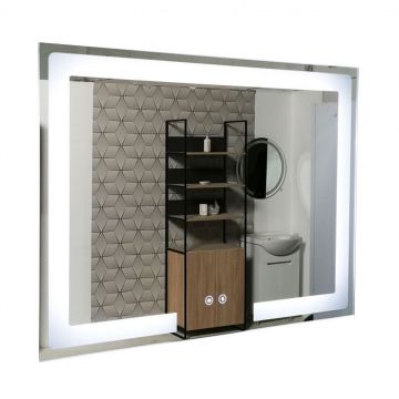 Oglinda cu iluminare LED si functie dezaburire, MD1, 80x60 cm