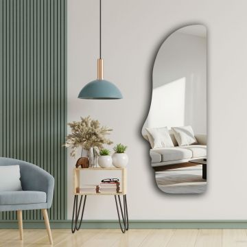 Oglinda decorativa, Hanah Home, 52135Ayna-008, 52x135 cm, OGLINDA (Grosime: 4 mm), Multicolor