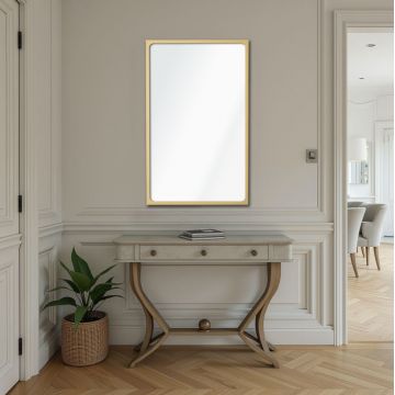 Oglinda decorativa, Lumisfera, Dune 30 x 50, Auriu