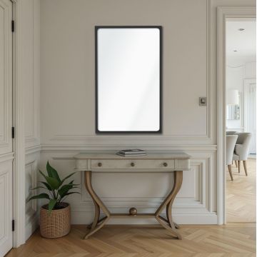 Oglinda decorativa, Lumisfera, Dune 50 x 70, Negru