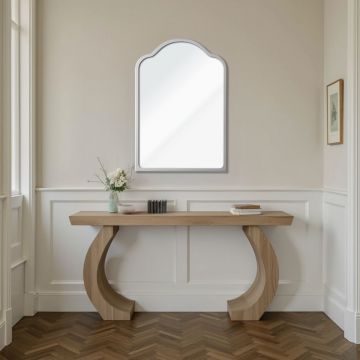 Oglinda decorativa, Lumisfera, King 30 x 45, Argintiu