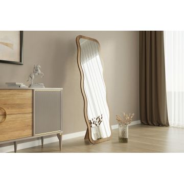 Oglinda decorativa, Siam, Aror, 50x160x2.2 cm, MDF , Maro