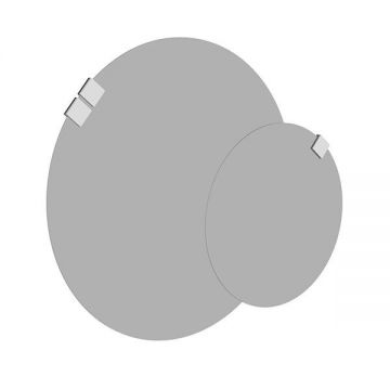 Oglinda dubla Kolpasan, Maribor, 150 cm, iluminare led