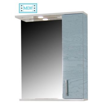 Oglinda seria 020, front MDF, bleu rustic, 55x71 cm