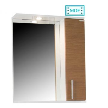 Oglinda seria 020, front MDF, stejar, 60x71 cm