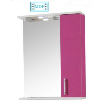 Oglinda seria 020, MDF, violet, 55x71 cm