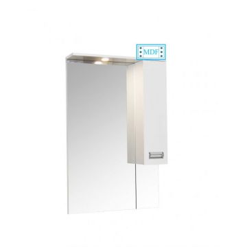 Oglinda seria 026, alb, 60x101 cm