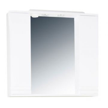 Oglinda seria 786, front MDF, alb, 80x71 cm